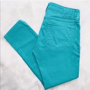 Big Star Colored Denim Cropped Jeans